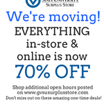 GVSU Surplus Store Moving Sale on December 6, 2017